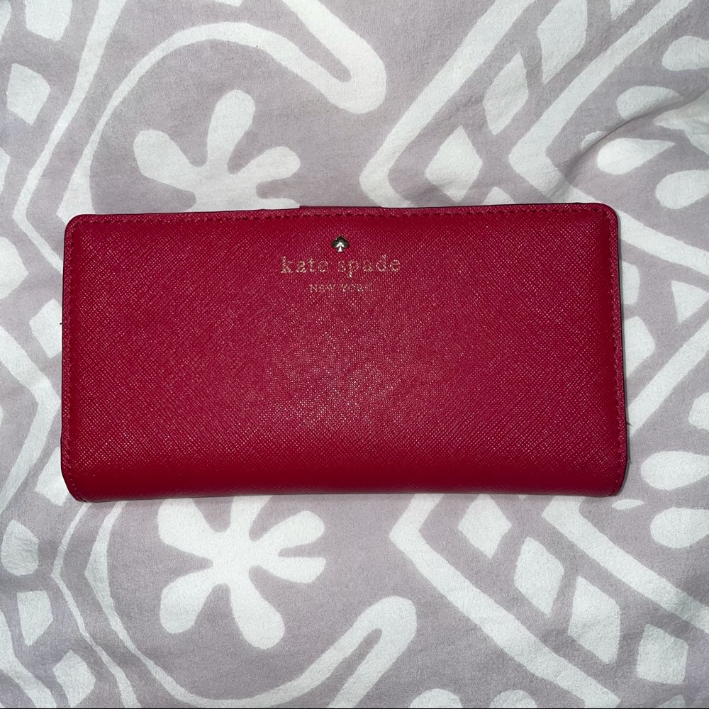 Kate Spade Red Wallet